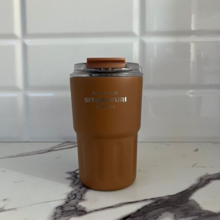 تراول ماگ SITARAYURI حجم 360 میل درب شفاف دوحالته